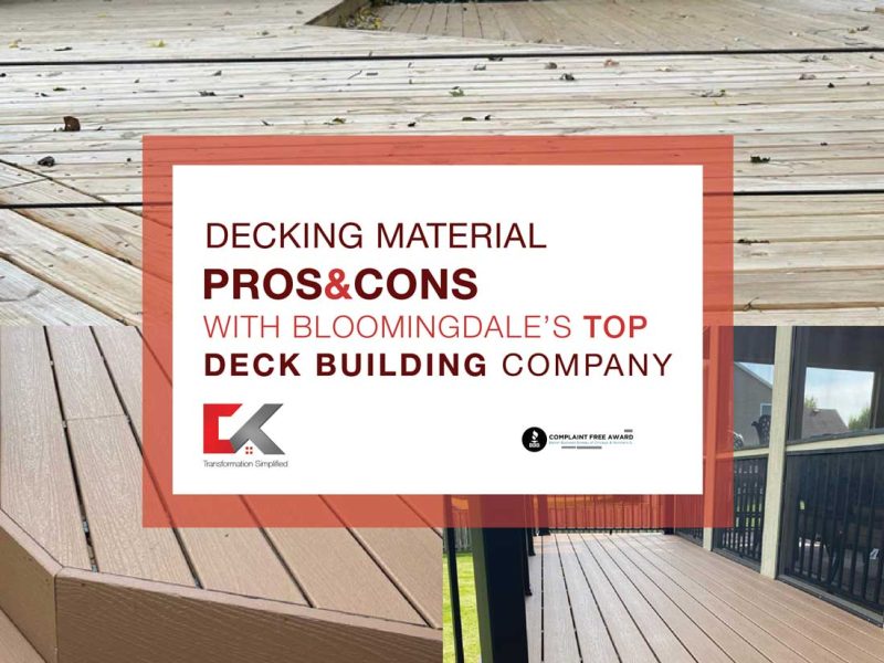 Deck Building Company | Material Pro's & Cons | Bloomingdale, IL